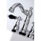 Fauceture FSC1601AKL Duchess 4" Centerset Bathroom Faucet W/ Brass Pop-Up, Chrome FSC1601AKL - alternate 6